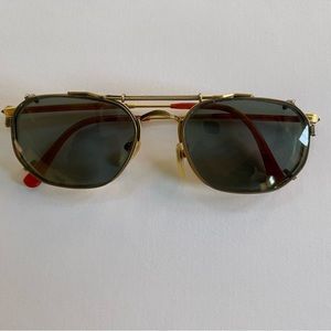 Matsuda Glasses with Sun Clip-On